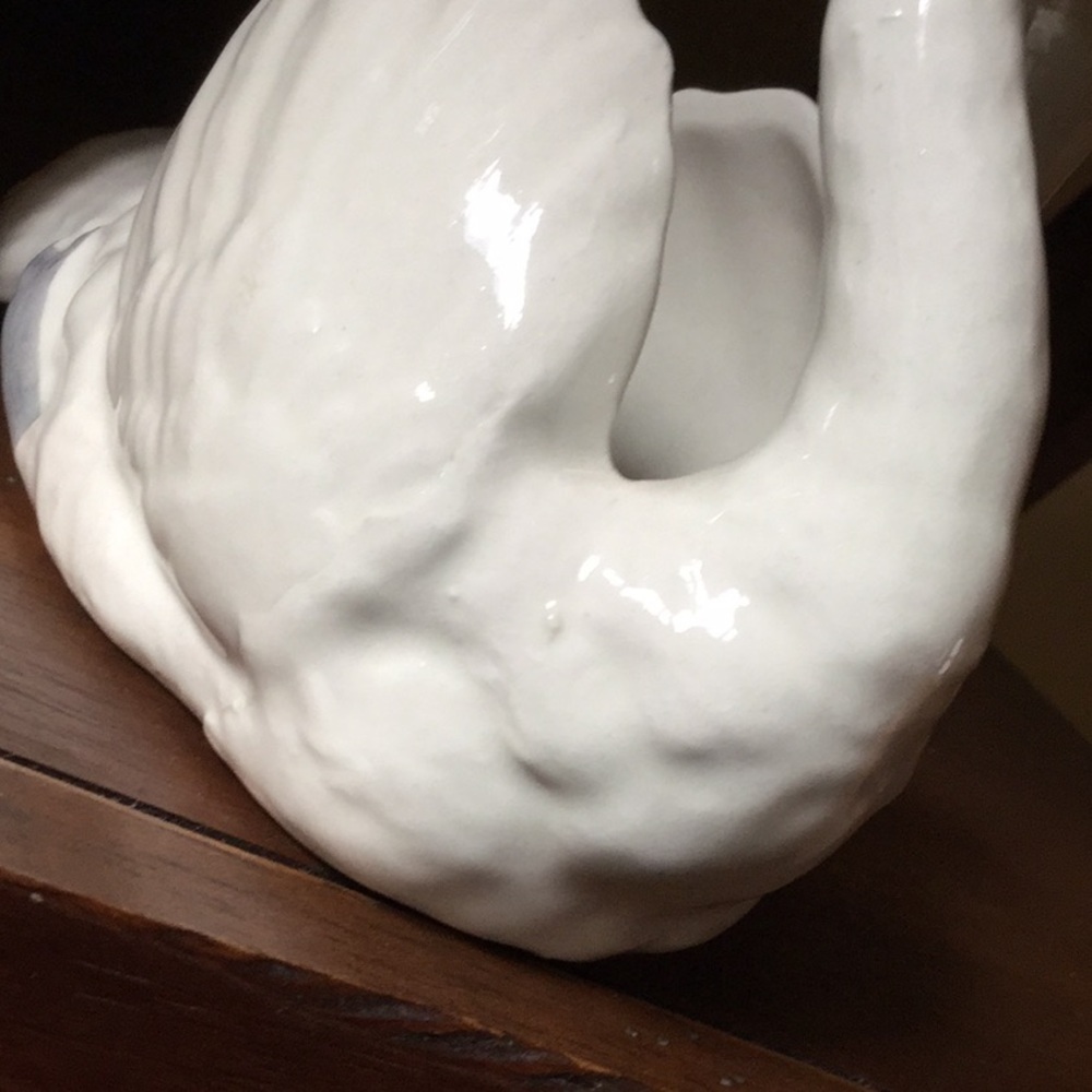 Vintage swan Czechoslovakia art Easter spring goose decor farmer’s market boho - Picture 4 of 8